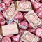 3lb Bridal Shower Pink Floral Exclusive Chocolate Mix For DIY Party Favors, Candy Buffets, Goodie Bags, Dessert Tables & More (248 Pieces) - Shower The Bride